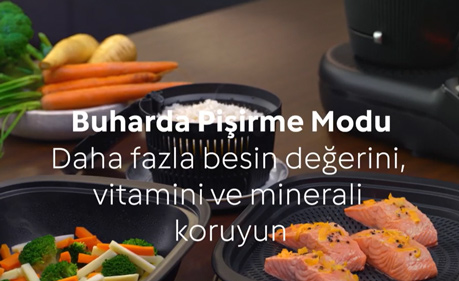 Buharda Pişirme Modu